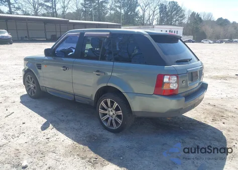 2006 Land Rover Range Rover Sport Hse из США, поврежденный, VIN SALSD25496A905255